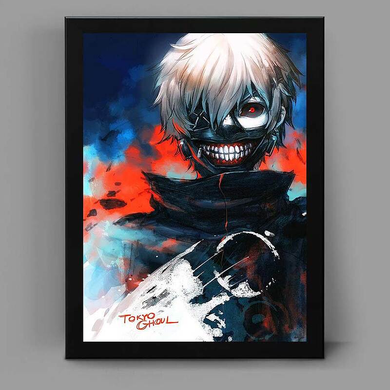 تابلو انیمه ای طرح توکیو غول tokyo ghoul