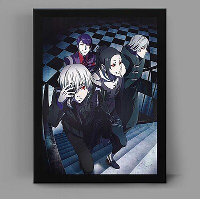 تابلو انیمه ای طرح توکیو غول tokyo ghoul