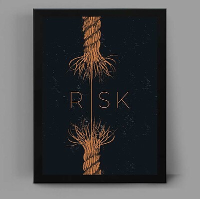 تابلو کنج پلاس طرح risk