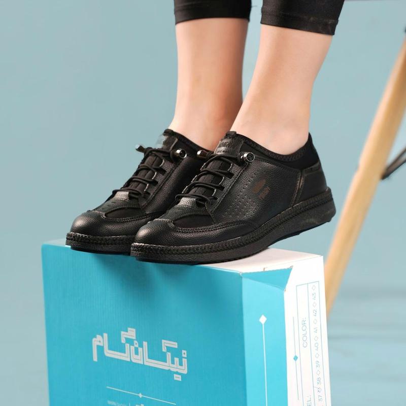 کفش طبی زنانه مخصوص خارپاشنه مدل آتن نیکان گام 