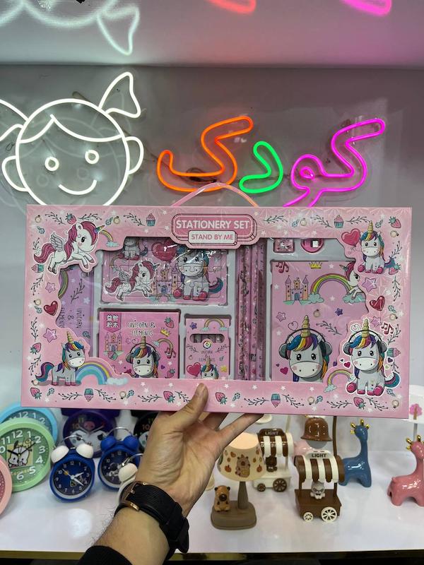 پک لوازم التحریر طرح یونیکورن