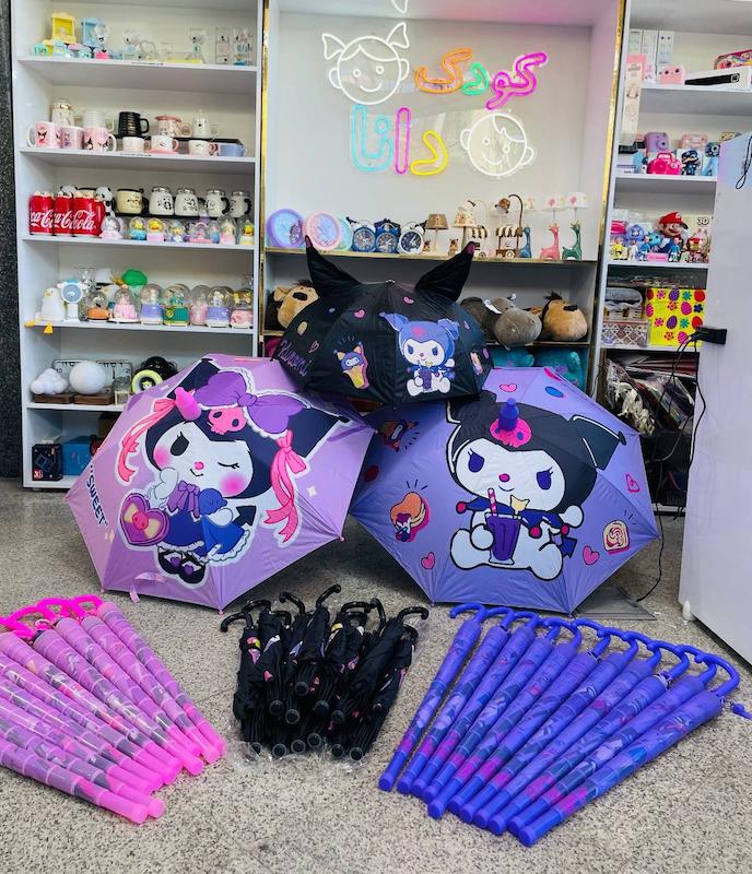 چتر کودک کرومی لیوانی وارداتی