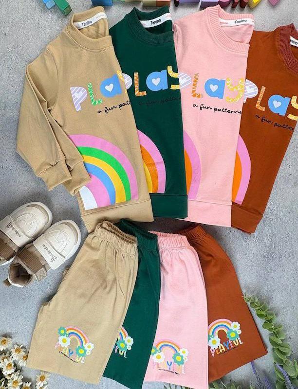 دورس وشلوار رنگین کمان🌈😍