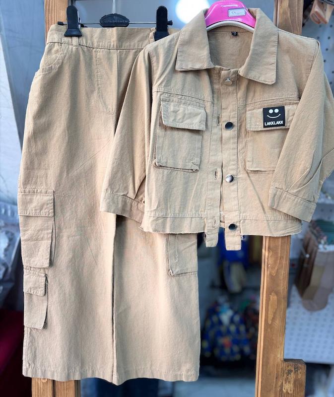 کت کراپ شلوار