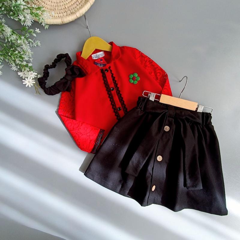 شومیز دامن دخترانه 