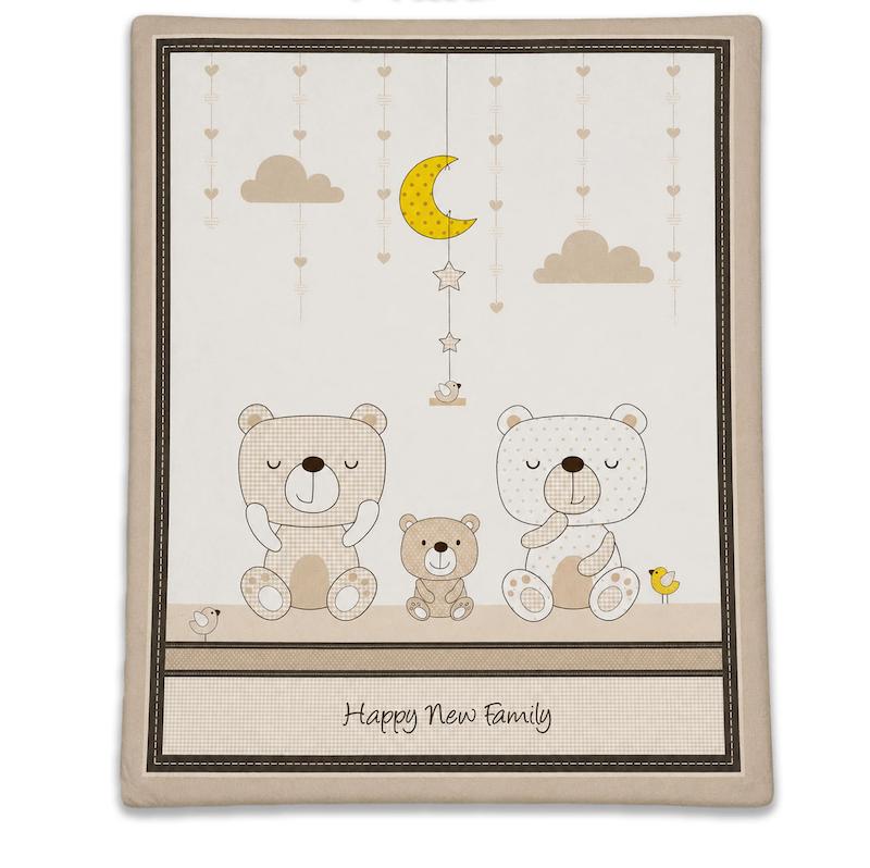 سرويس خواب سفري مخمل new familyکرم کيکو