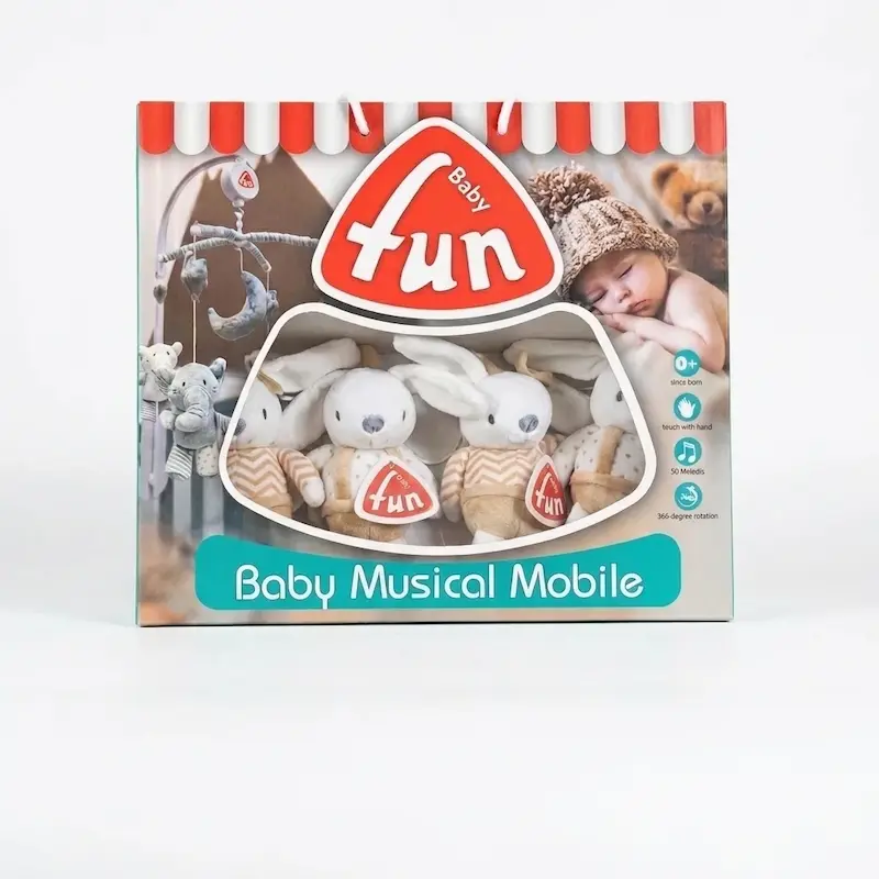 آویز تخت موزیکال Baby Fun