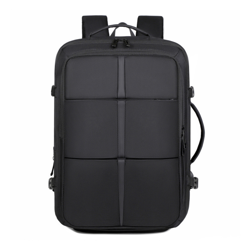 کوله پشتی لپ تاپ مسافرتی  - ضدآب، ظرفیت بالا، دارای جیب افزایش حجم و جیب مخصوص کفش، مناسب برای سفر و استفاده روزمره - A4601