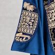 مانتو مجلسی زنانه مدل کلوش مخمل گلدوزی کد AK1527