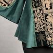 مانتو مجلسی زنانه مدل کلوش مخمل گلدوزی کد AK1527