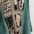 مانتو مجلسی زنانه مدل کلوش مخمل گلدوزی کد AK1527