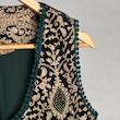 جلیقه زنانه مدل مخمل گلدوزی سنتی کد AK1574