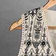جلیقه زنانه مدل کتان سوزندوزی سنتی کد AK1580