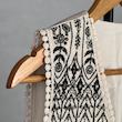 جلیقه زنانه مدل کتان سوزندوزی سنتی کد AK1583