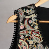 جلیقه زنانه مدل کتان سوزندوزی گلدار سنتی کد AK1610