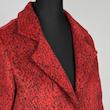 کت زنانه مدل کلاسیک فوتر پشمی پلنگی کد AK1472
