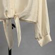 کراپ شومیز زنانه مدل گره ای پری کد AK1665