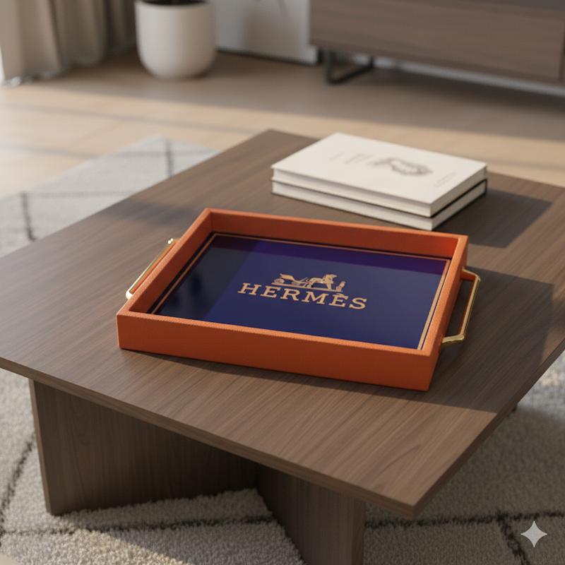 سینی کف شیشه ای