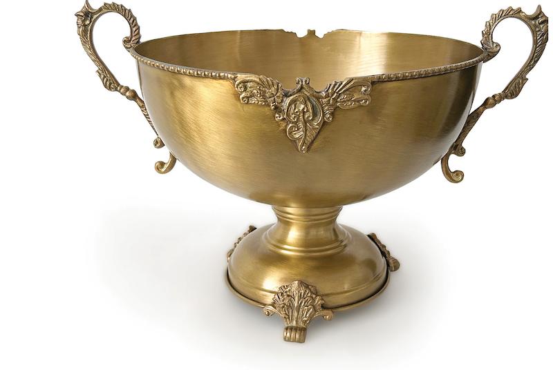 میوه خوری برنجی مدل ترنج