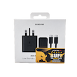 خرید شارژر اصل سه پین ۴۵ وات سامسونگ مدل EP-T4511XBEGGB