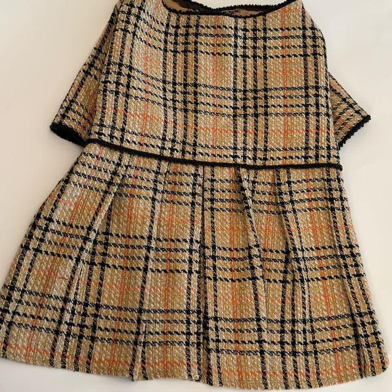 پیرهن دخترانه شنل