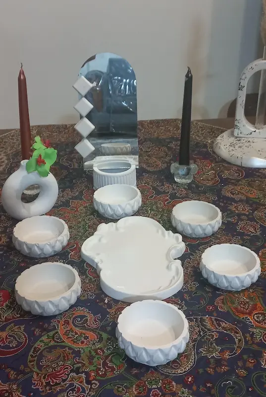 هفت سین جدید برای نوروز 1405 یید برفی | تولیدی کرج لند