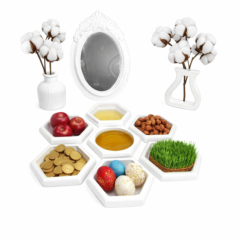 هفت سین کندویی جدیدنوروز۱۴۰۵،سفیدصدفی|کرج لند