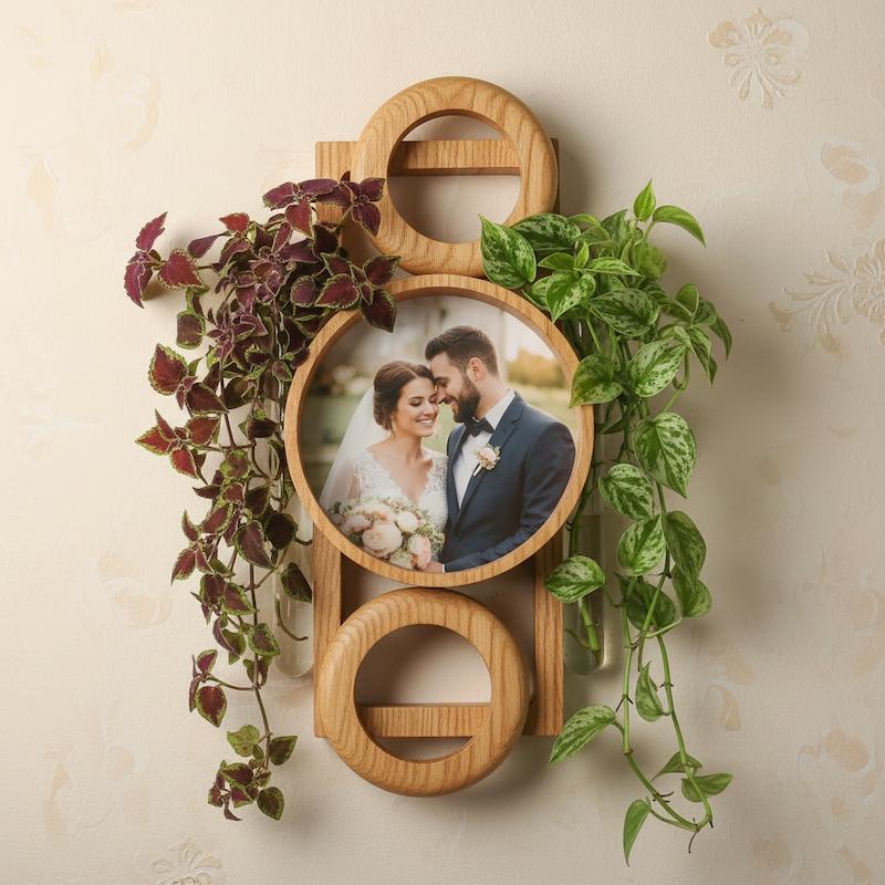 گلجا و قاب عکس جاودان طرح چوب