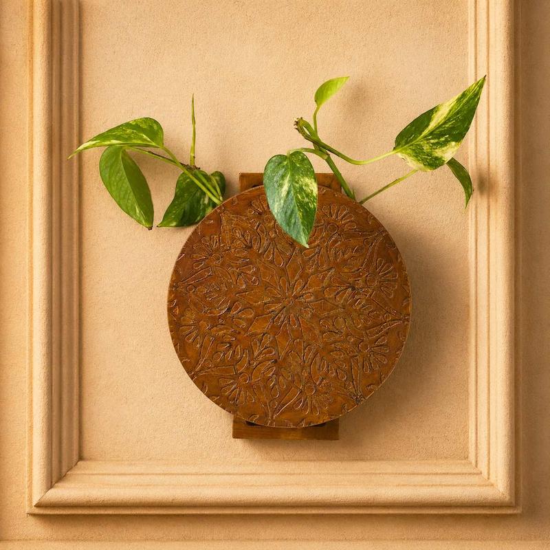گلدان دیوارکوب/گلجادیواری/نقش و نگار/صنایع دستی کرج لند