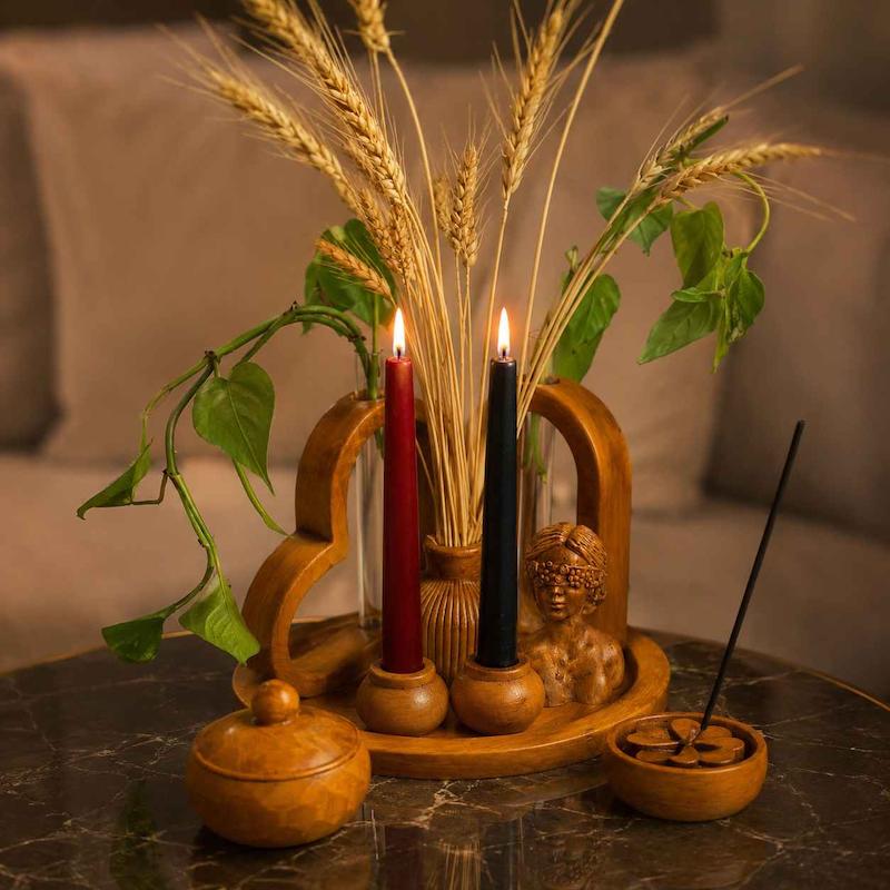 دکوری رومیزی طرح چوب سنگ مصنوعی/صنایع دستی کرج لند