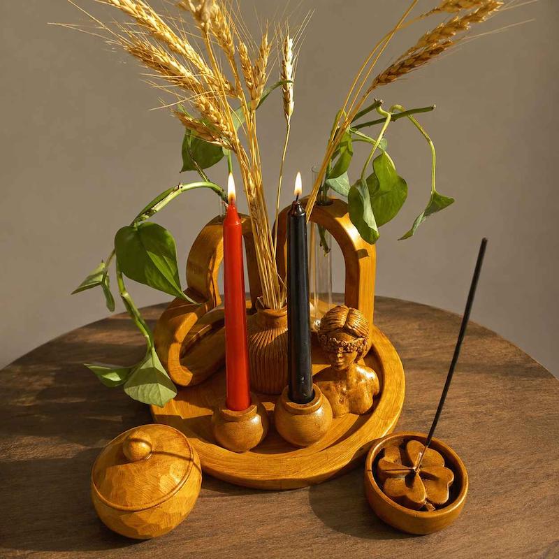 دکوری رومیزی طرح چوب سنگ مصنوعی/صنایع دستی کرج لند