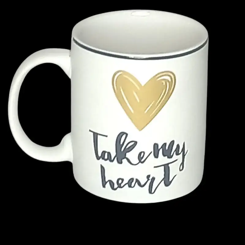 خرید ماگ سرامیکی طرح Take my heart