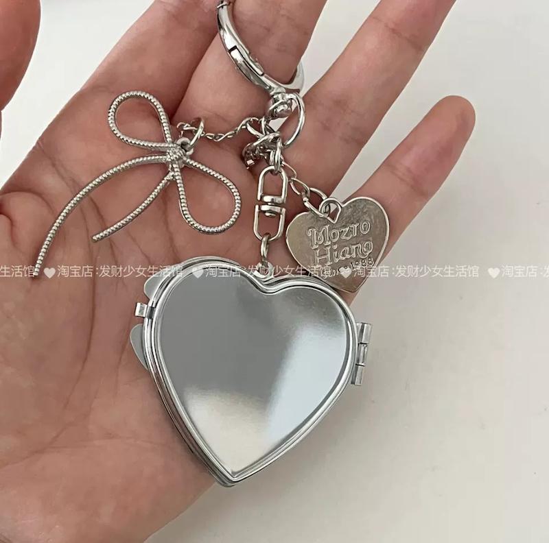 لاکت آینه قلبی