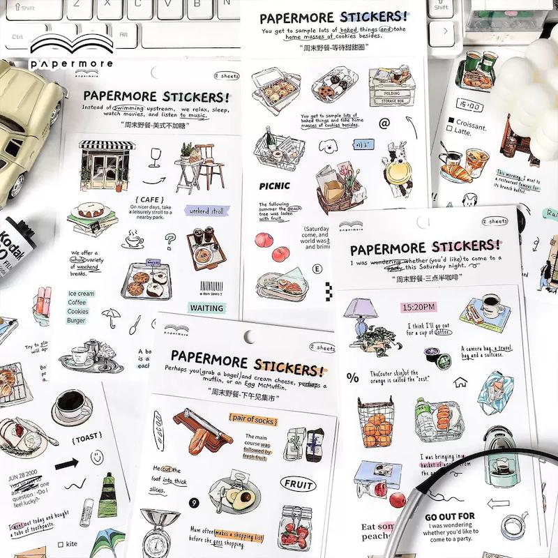 استیکر ۲ برگی Papermore (سری ۲)