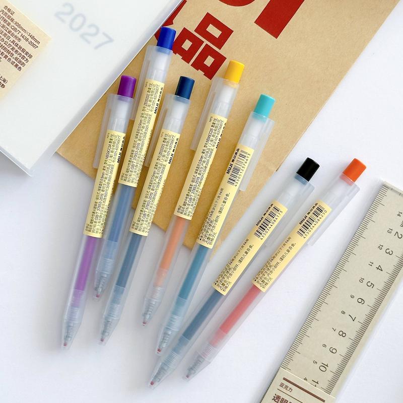 خودکار رنگی مدل فشاری MUJI