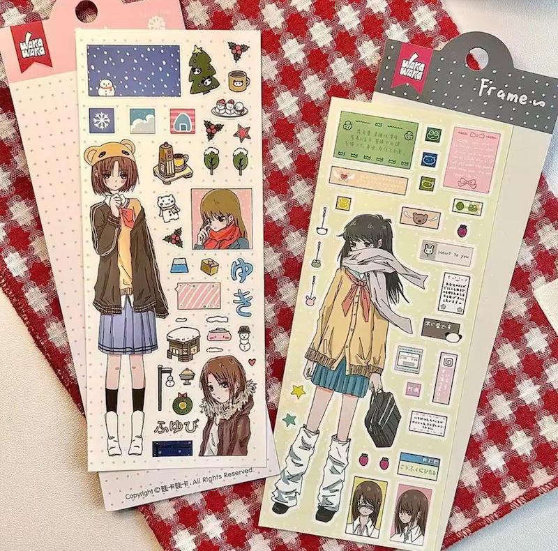 استیکر انیمه ژاپنی