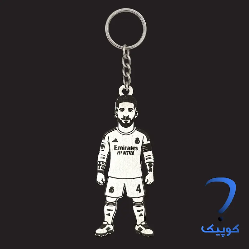 جاسوئیچی مینیاتوری سرخیو راموس (رئال مادرید) Sergio Ramos
