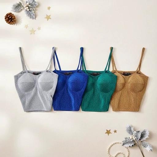 کراپ لمه یقه دکلته زنانه وارداتی 