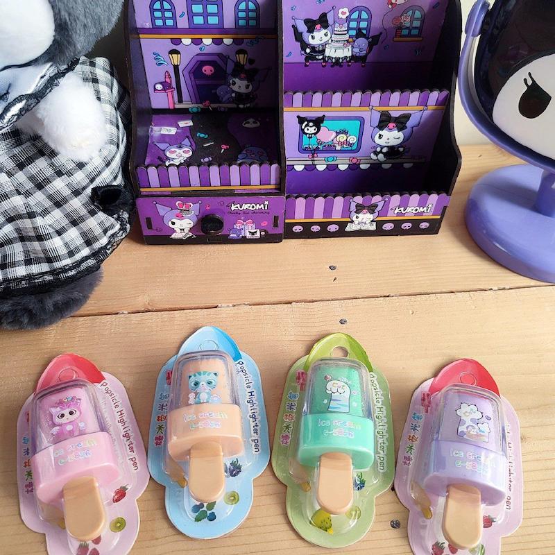 ماژیک هایلایتر بستنی گربه