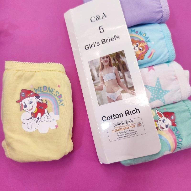 شورت اسلیپ دخترانه وارداتی طرح سگ های نگهبان 