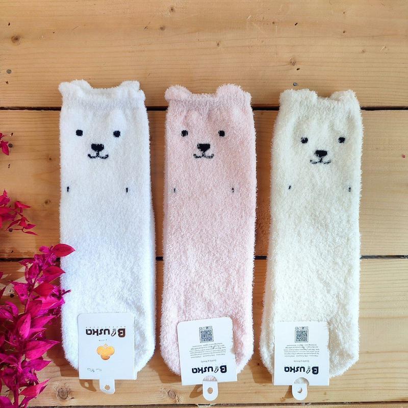 جوراب بوکله زنانه وارداتی گوش دار