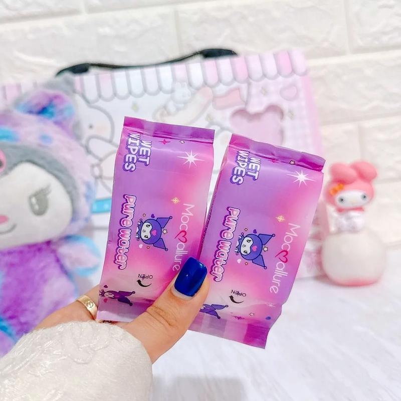 دستمال مرطوب کرومی و سانریو 