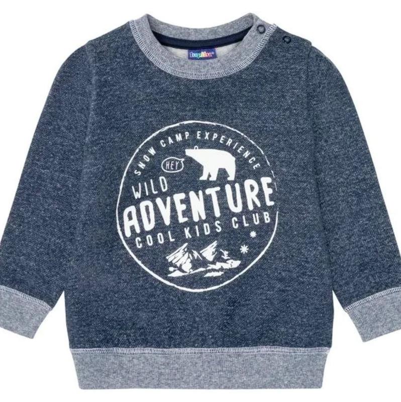 بلیز آستین بلند پسرانه طرح خرس از برند Lupilu 