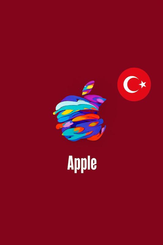 گیفت کارت اپل 100 لیری ترکیه