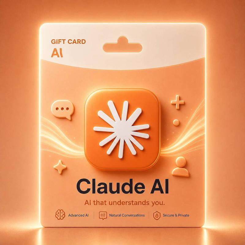 گیفت کارت Claude AI