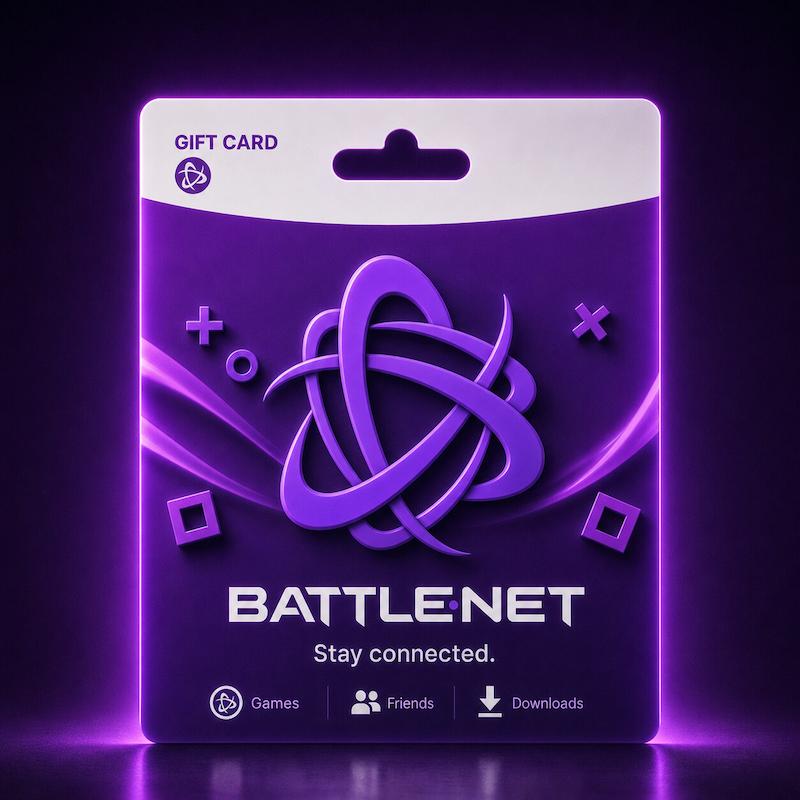 گیفت کارت Battle.NET پنجاه یورویی اروپا