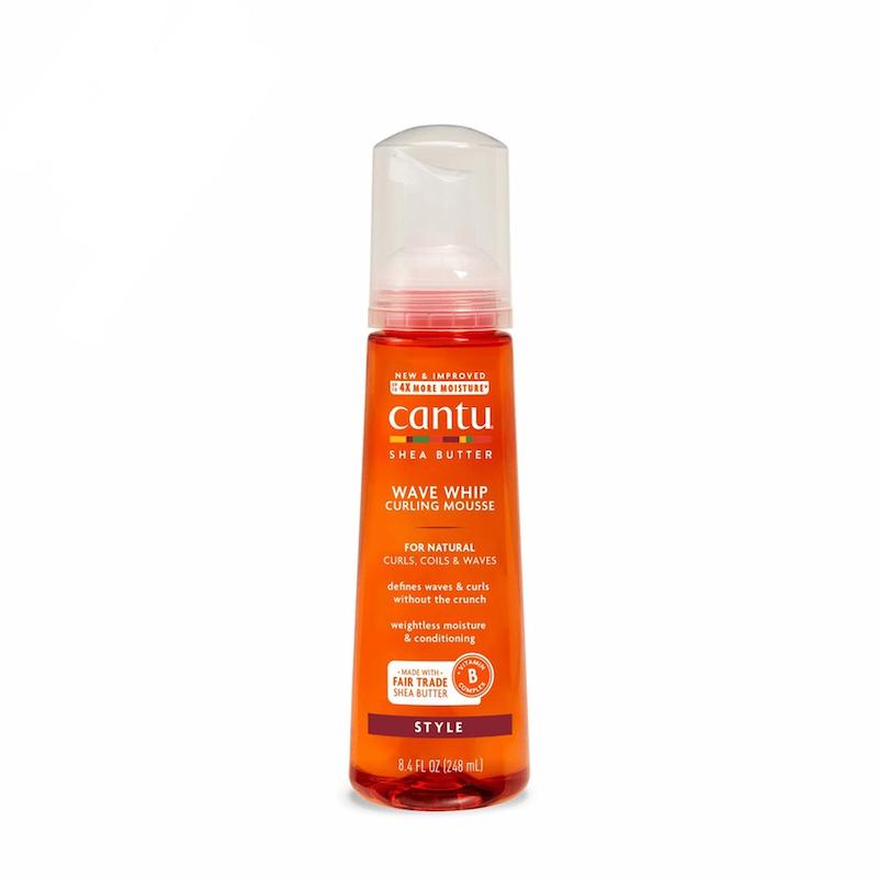 موس مو فر کننده و حالت دهنده شی باتر کنتو Cantu Wave Whip Curling Mousse with Shea Butter