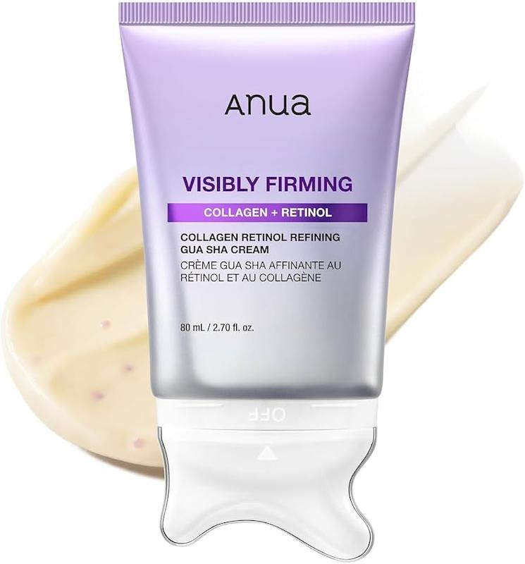 کرم کلاژن و رتینول گواشا آنوا ۱۰۰ میل | Anua Collagen Retinol Refining Gua Sha Cream