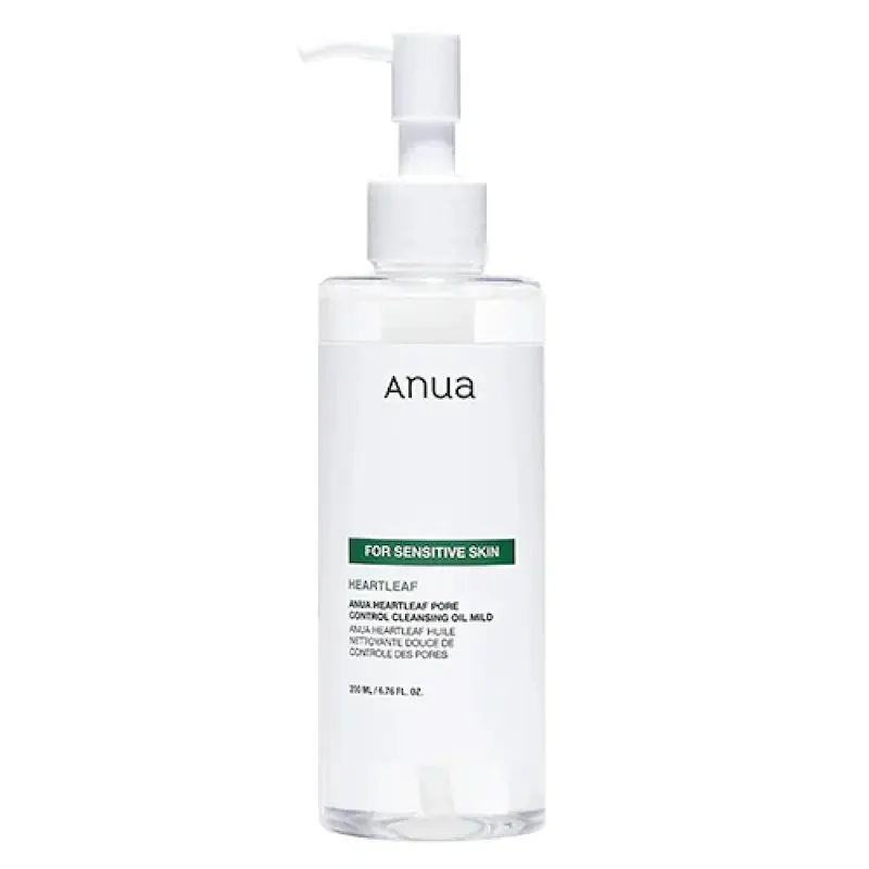 روغن پاک‌کننده کنترل منافذ هارت‌لیف آنوا (انوا) ۲۰۰ میل | Anua Heartleaf Pore Control Cleansing Oil