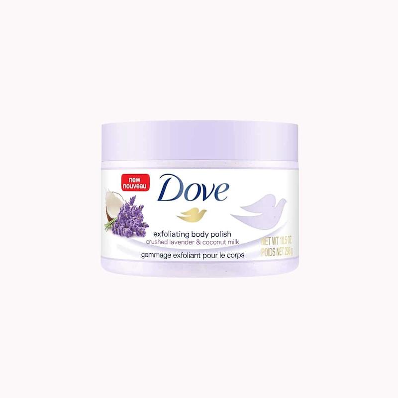 اسکراب بدن داو لاوندر و شیر نارگیل   | Dove Exfoliating Body Polish Crushed Lavender & Coconut Milk